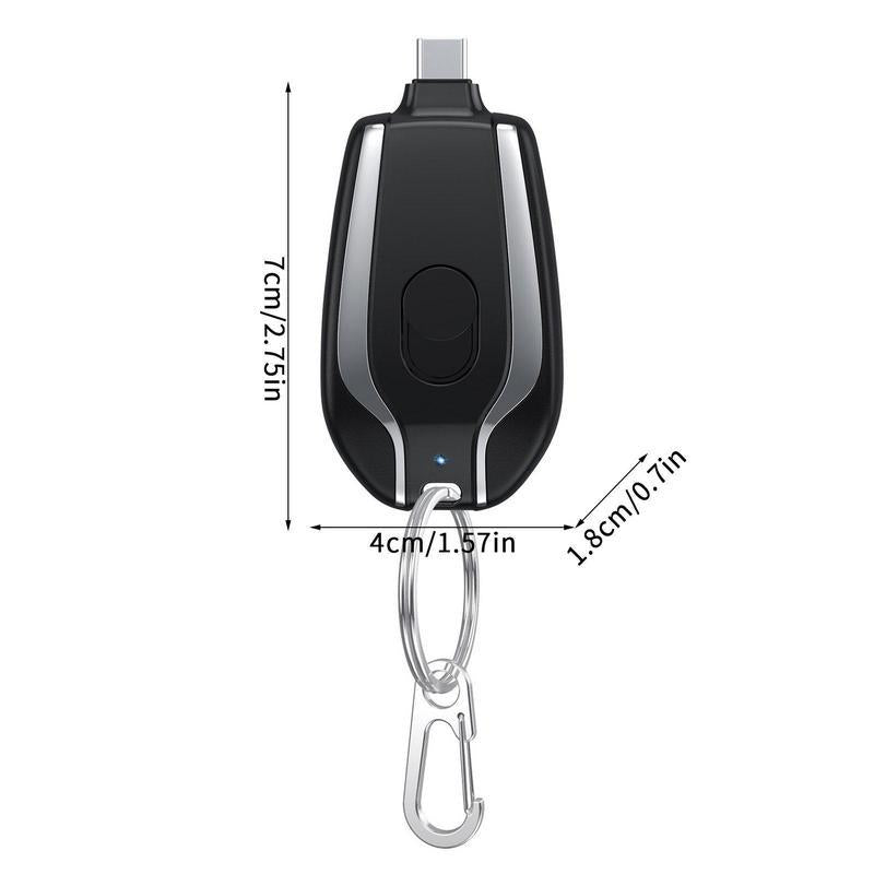 Portable Mini Keychain Charger