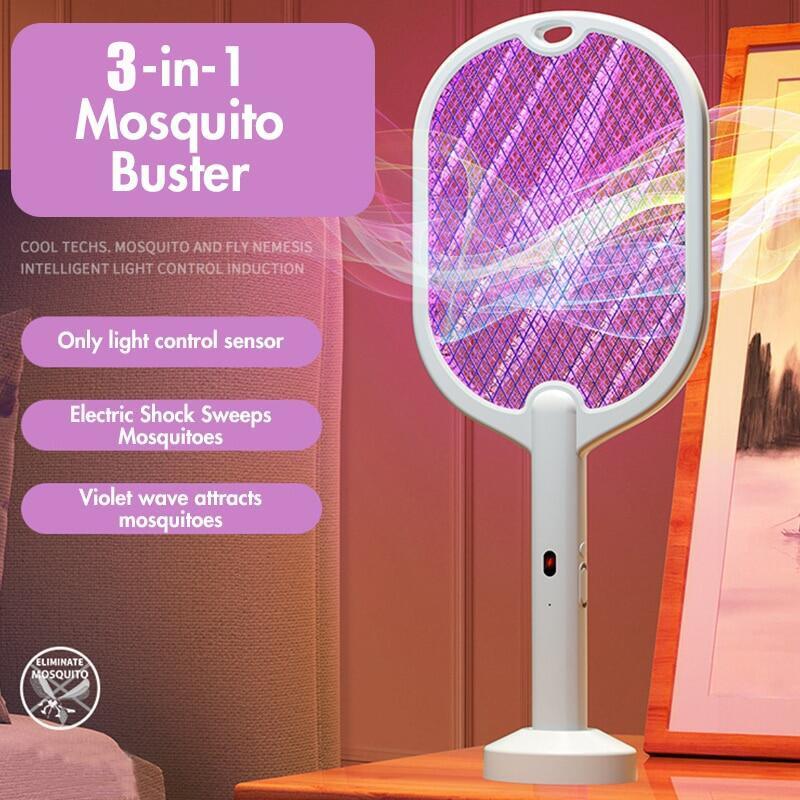 3 In 1 Electric Mosquito Swatter mosquito killer and Lamp