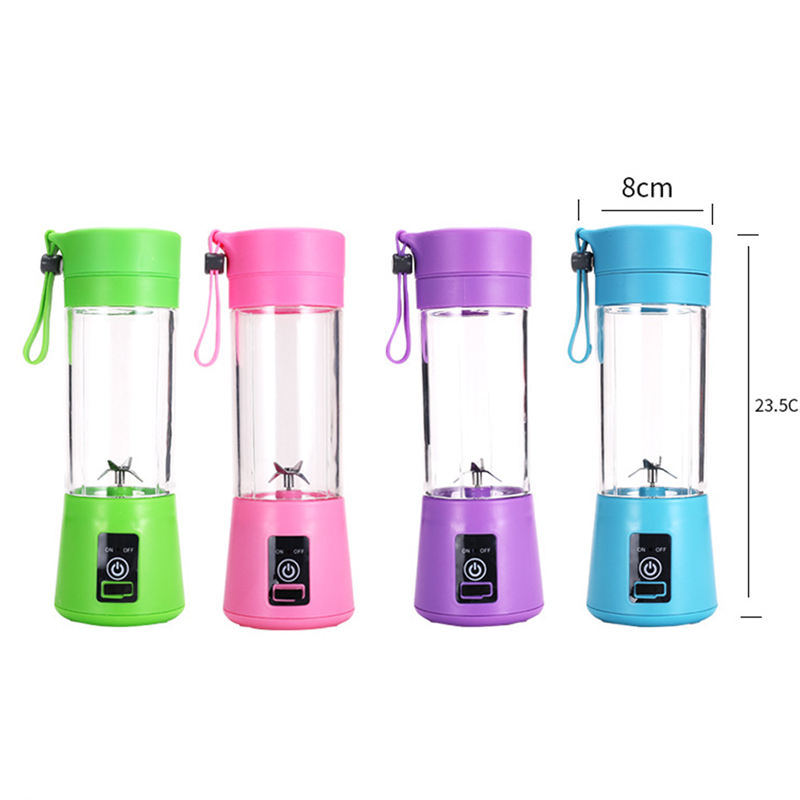 "380ML USB Portable Blender - Electric Fruit Juicing Cup & Kitchen Gadget"