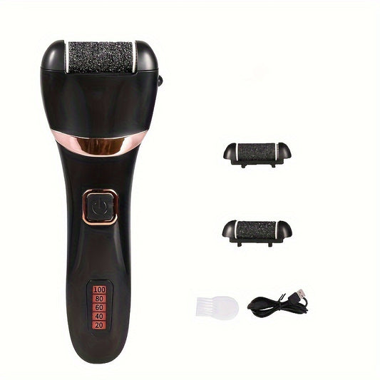 "Rechargeable Electric Foot Grinder & Callus Remover Kit"