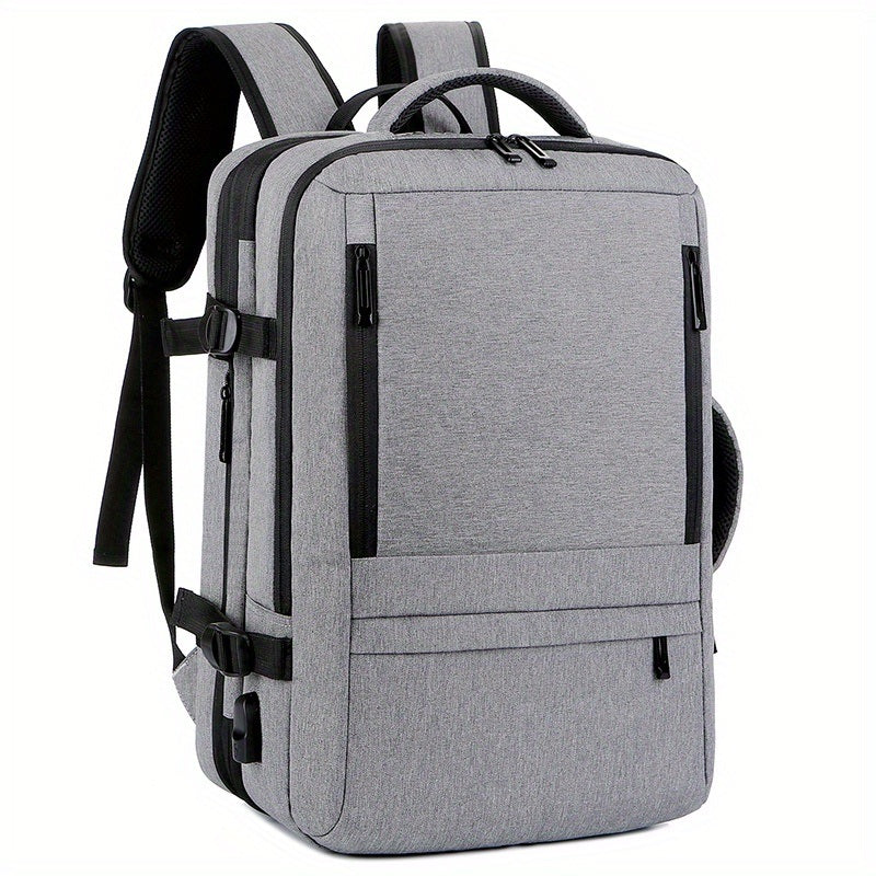 "17.3" Waterproof Laptop Briefcase with USB Charging"