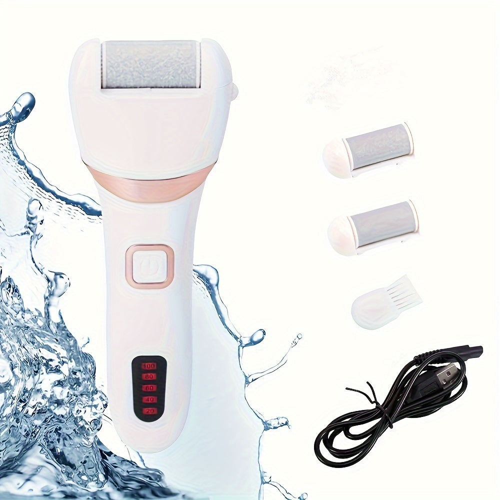 "Rechargeable Electric Foot Grinder & Callus Remover Kit"