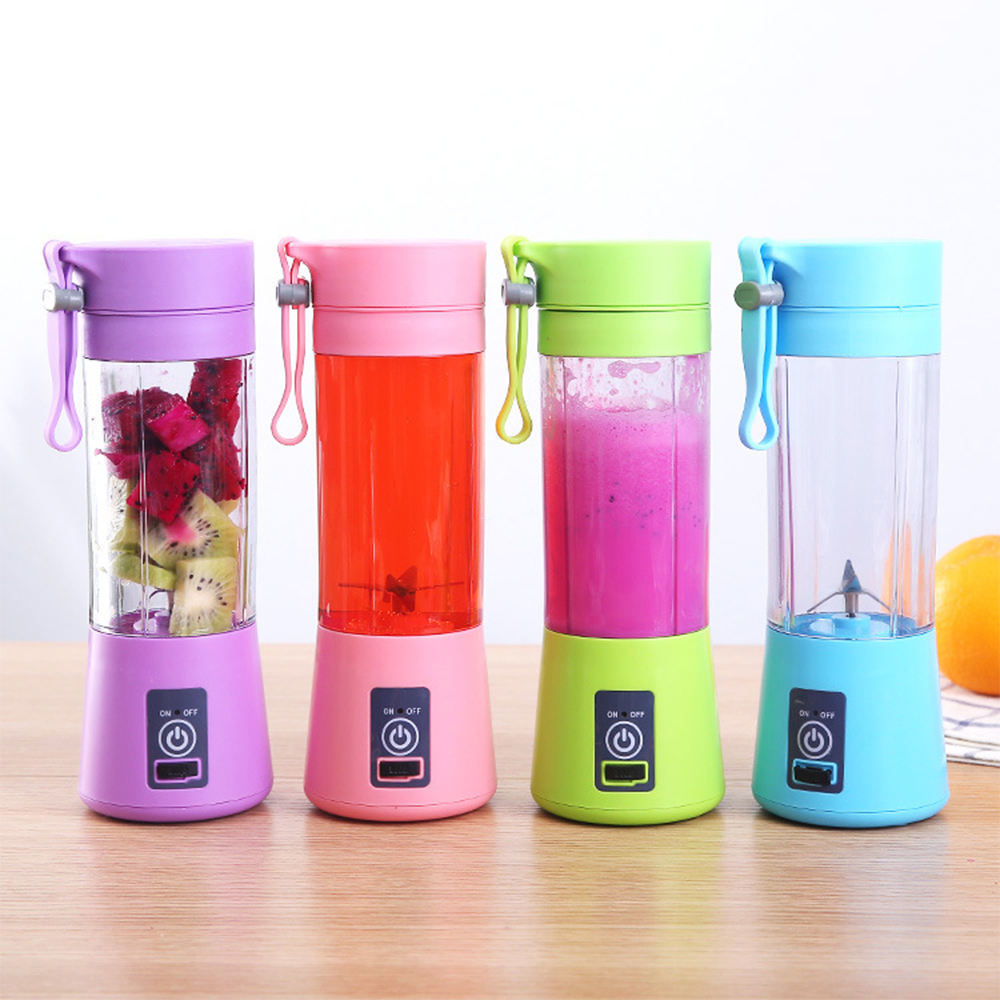 "380ML USB Portable Blender - Electric Fruit Juicing Cup & Kitchen Gadget"