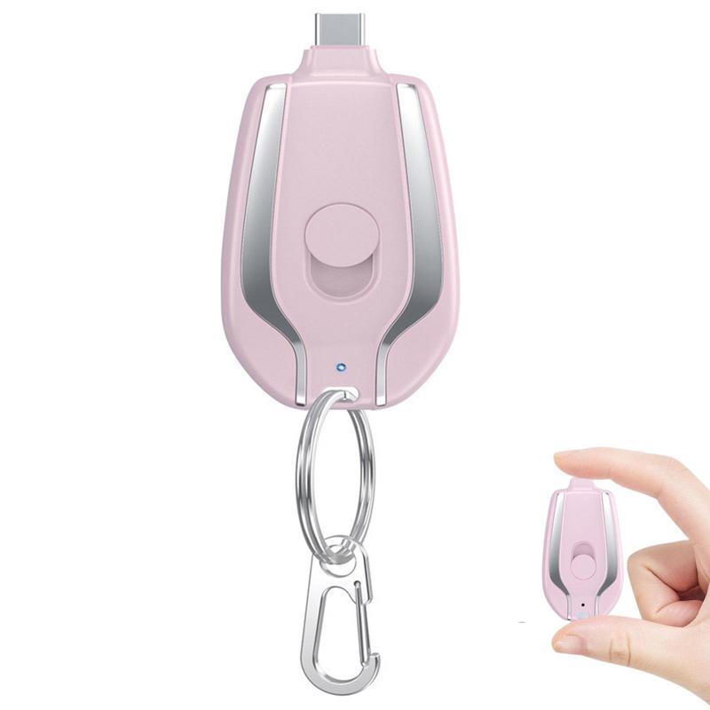 Portable Mini Keychain Charger
